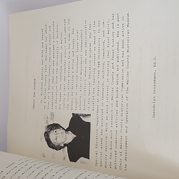 Vintage Early Rural Texas Seen "Through A Knothole" by Mildred W. Abshier - Picture 8 of 12